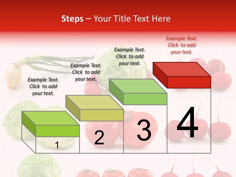 Radishes Salad Dieting PowerPoint Template