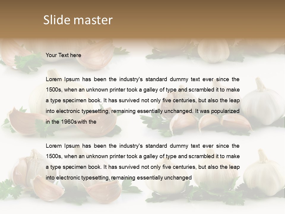 Vegetable Ripe Harvest PowerPoint Template