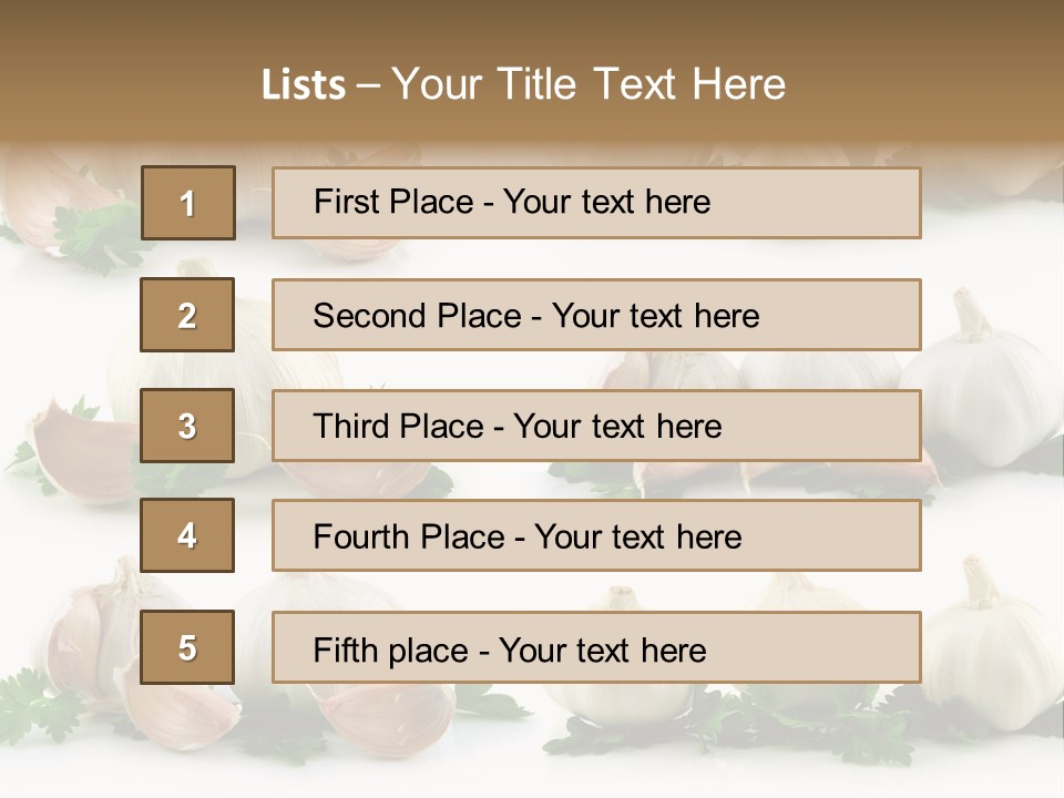 Vegetable Ripe Harvest PowerPoint Template