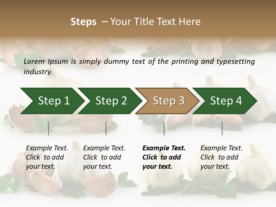 Vegetable Ripe Harvest PowerPoint Template