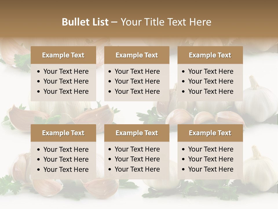 Vegetable Ripe Harvest PowerPoint Template