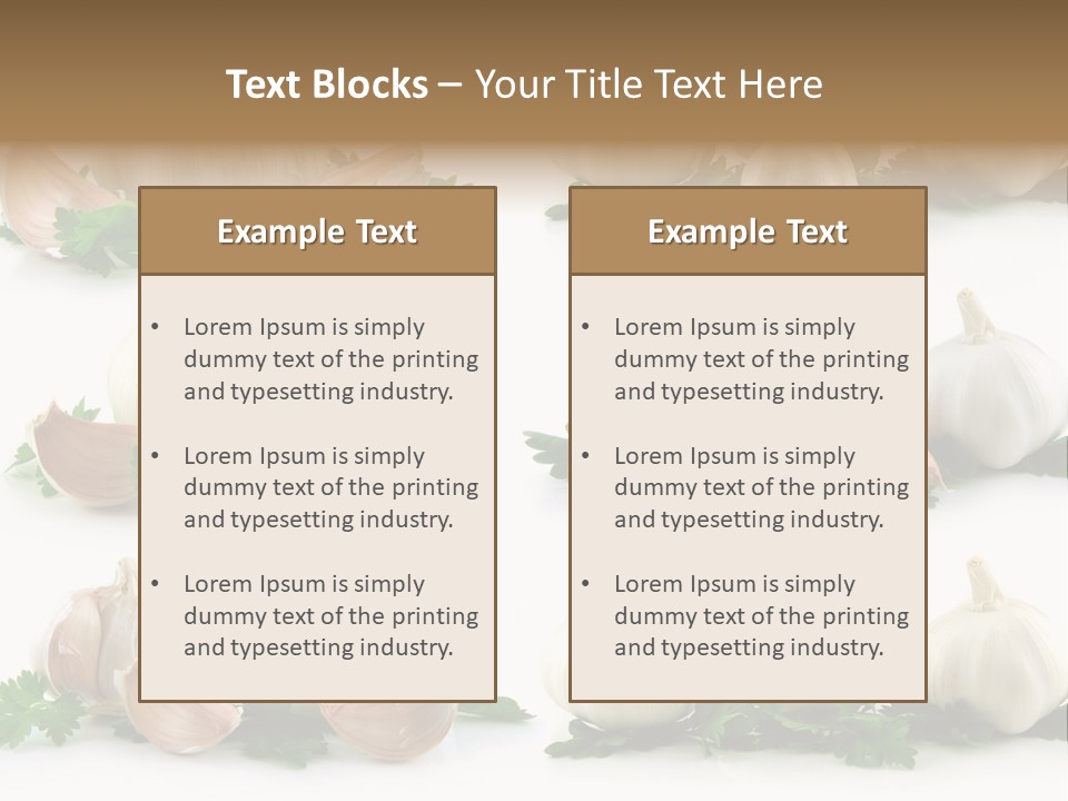 Vegetable Ripe Harvest PowerPoint Template