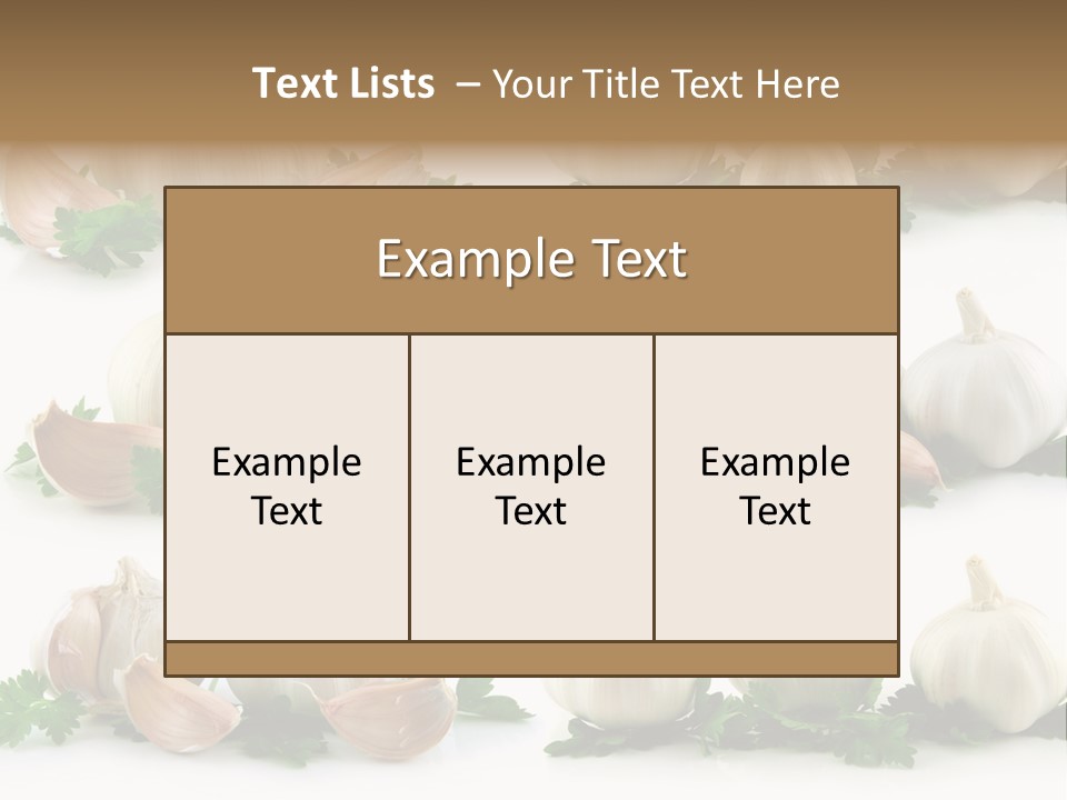 Vegetable Ripe Harvest PowerPoint Template