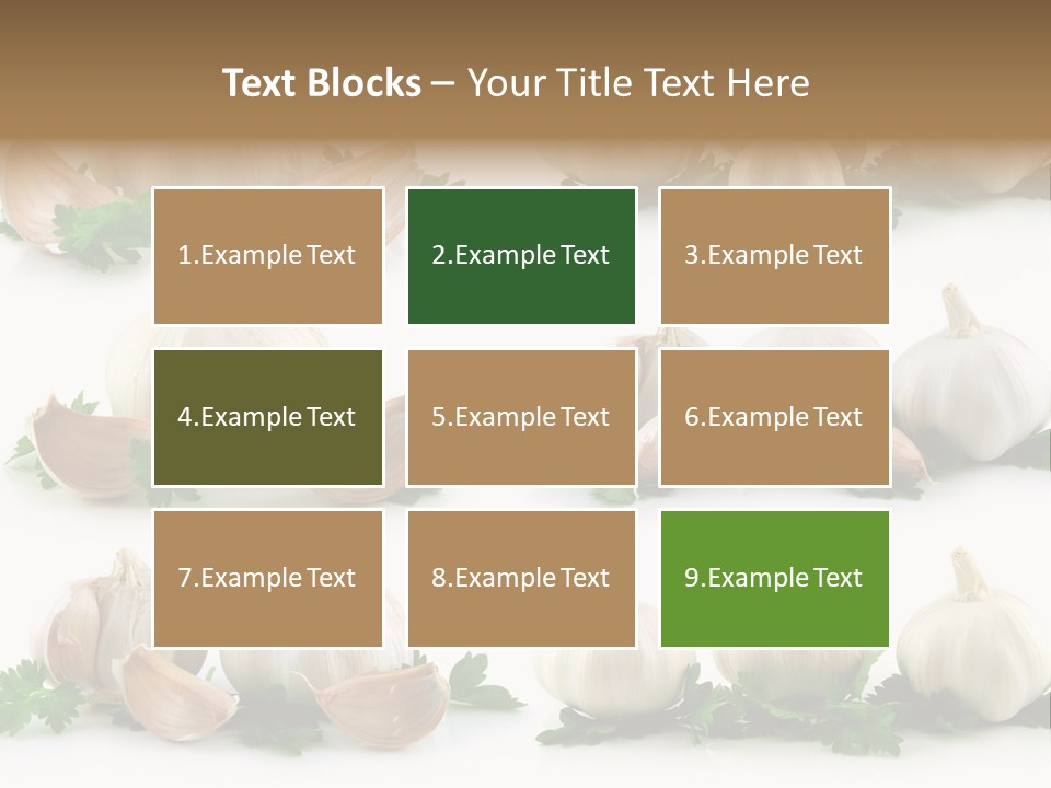Vegetable Ripe Harvest PowerPoint Template