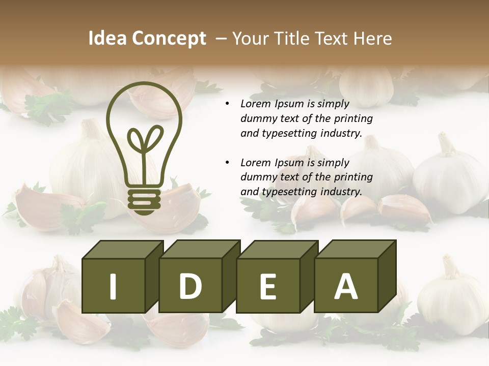 Vegetable Ripe Harvest PowerPoint Template