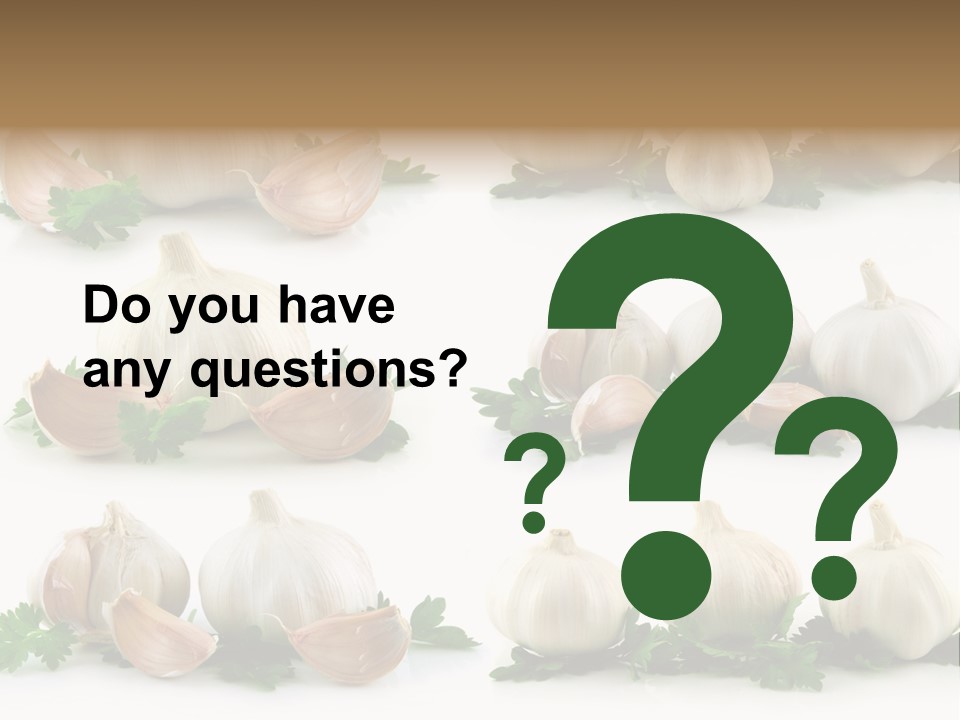 Vegetable Ripe Harvest PowerPoint Template