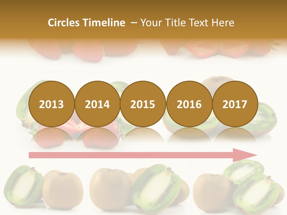 Seed Sliced Citrus PowerPoint Template