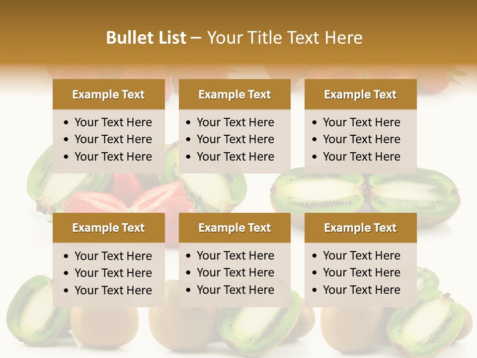 Seed Sliced Citrus PowerPoint Template