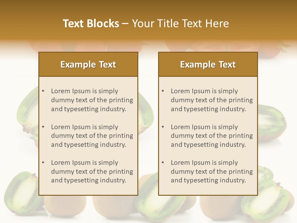Seed Sliced Citrus PowerPoint Template