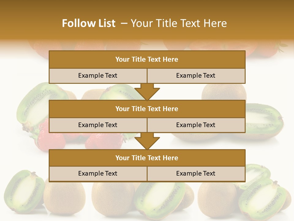 Seed Sliced Citrus PowerPoint Template