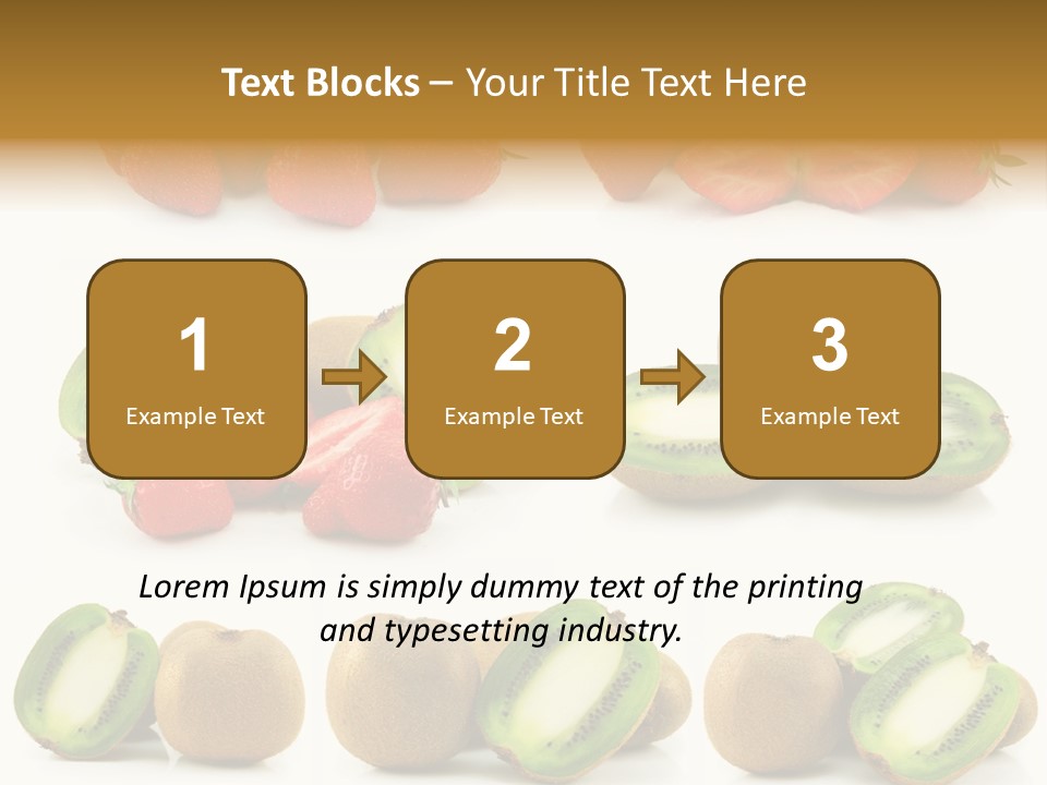 Seed Sliced Citrus PowerPoint Template