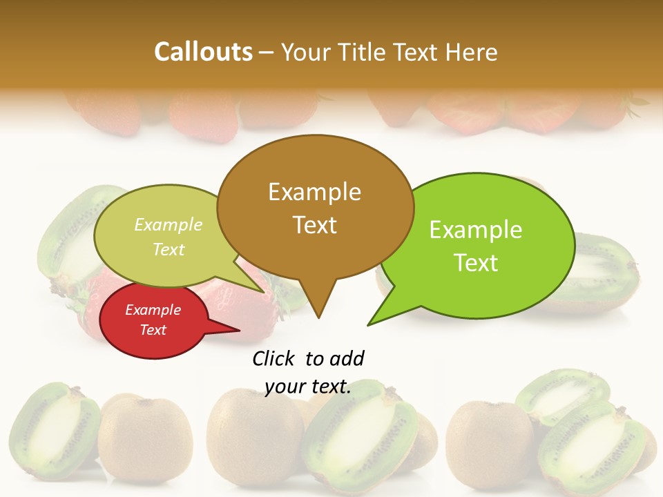 Seed Sliced Citrus PowerPoint Template