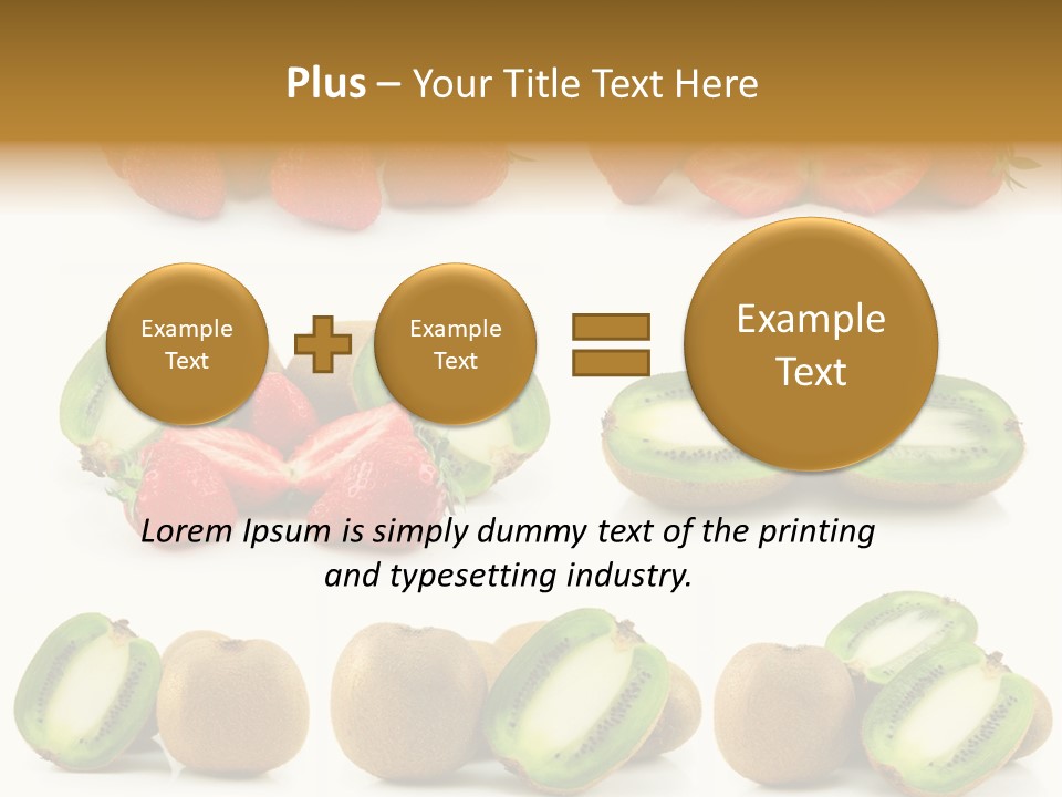 Seed Sliced Citrus PowerPoint Template