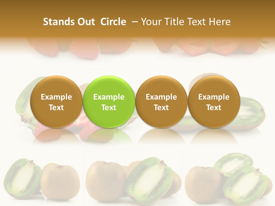 Seed Sliced Citrus PowerPoint Template
