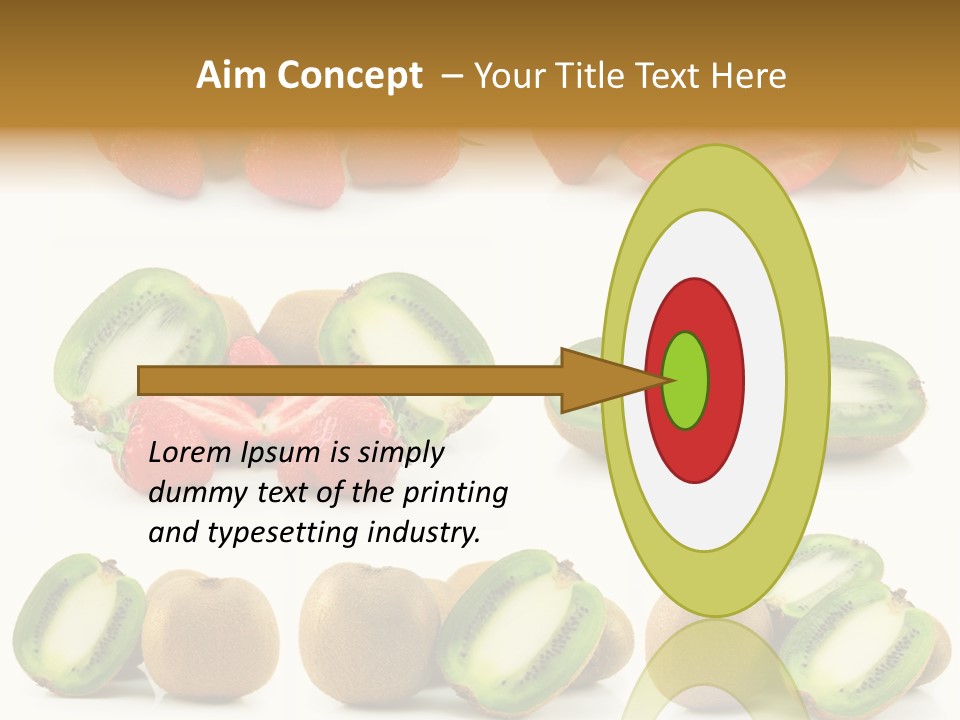 Seed Sliced Citrus PowerPoint Template