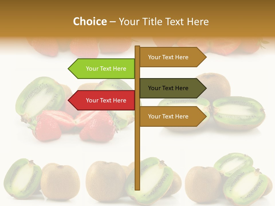 Seed Sliced Citrus PowerPoint Template