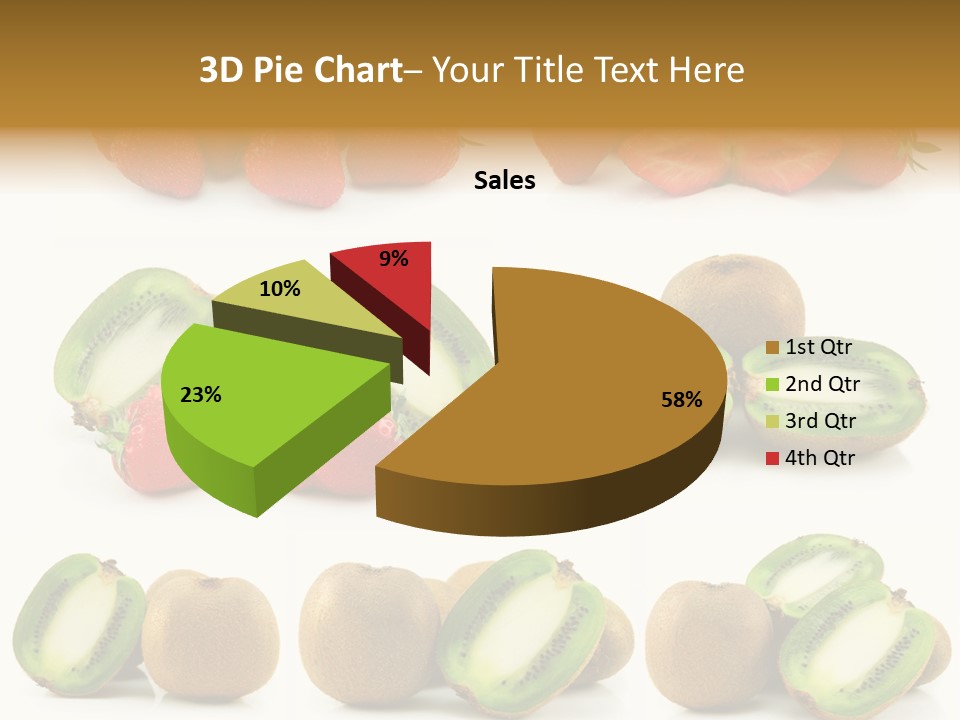 Seed Sliced Citrus PowerPoint Template