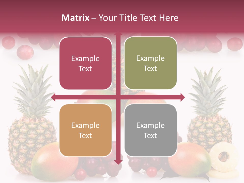 Gourmet Yellow Part PowerPoint Template