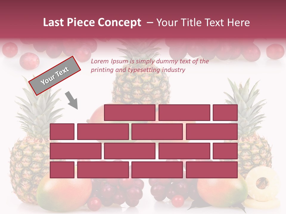 Gourmet Yellow Part PowerPoint Template