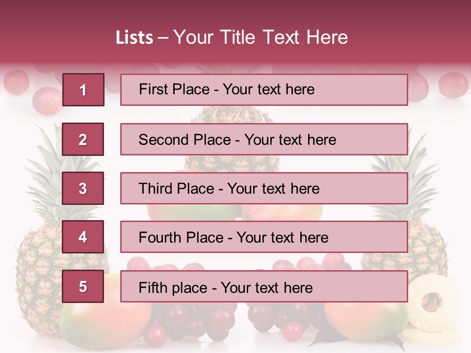 Gourmet Yellow Part PowerPoint Template