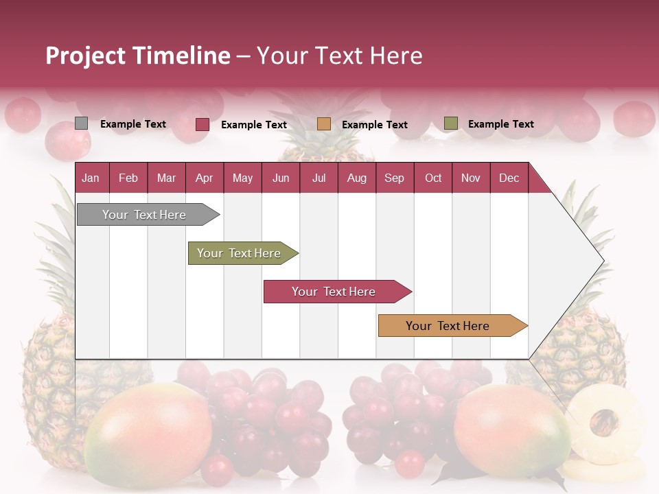 Gourmet Yellow Part PowerPoint Template