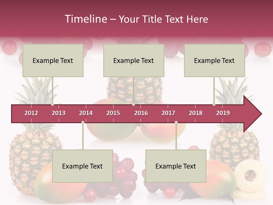 Gourmet Yellow Part PowerPoint Template