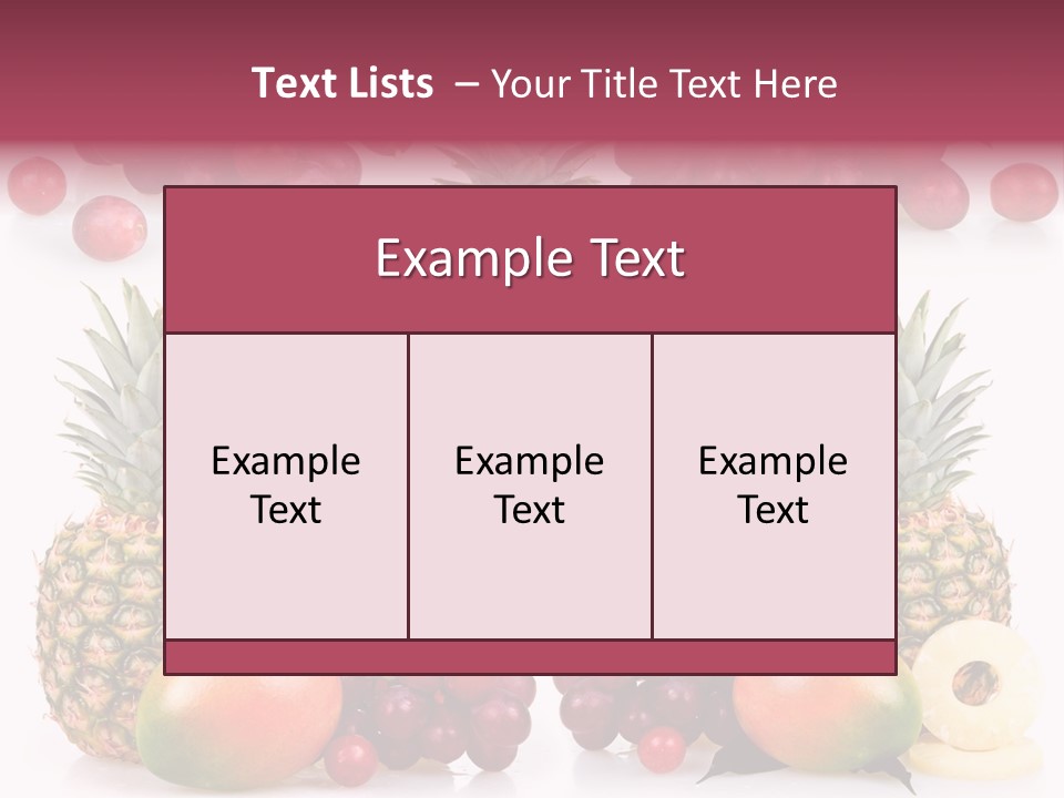 Gourmet Yellow Part PowerPoint Template