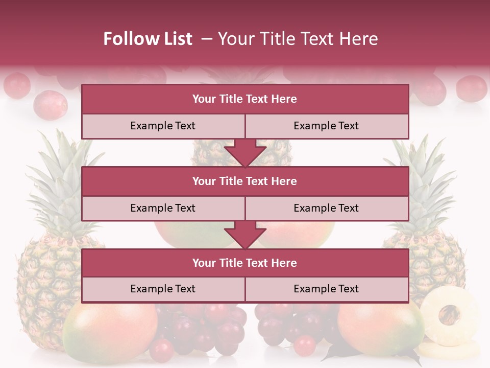 Gourmet Yellow Part PowerPoint Template