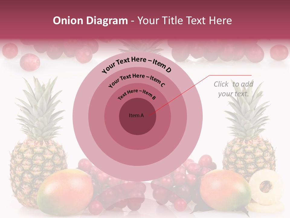 Gourmet Yellow Part PowerPoint Template