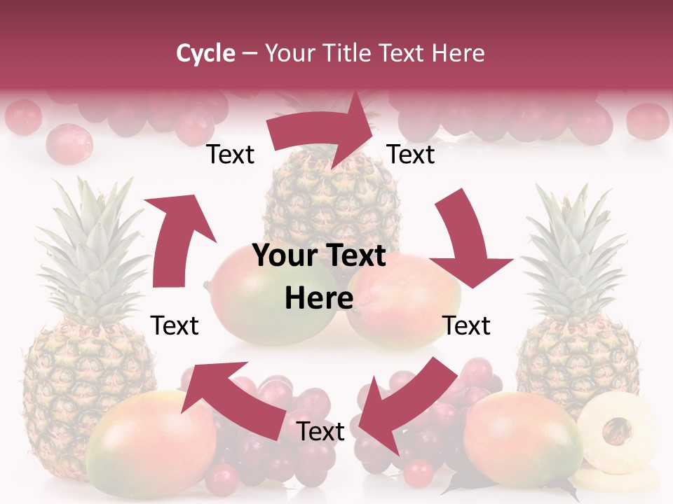 Gourmet Yellow Part PowerPoint Template