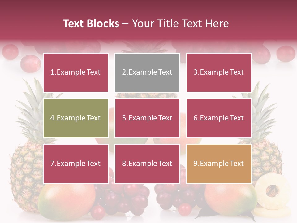 Gourmet Yellow Part PowerPoint Template