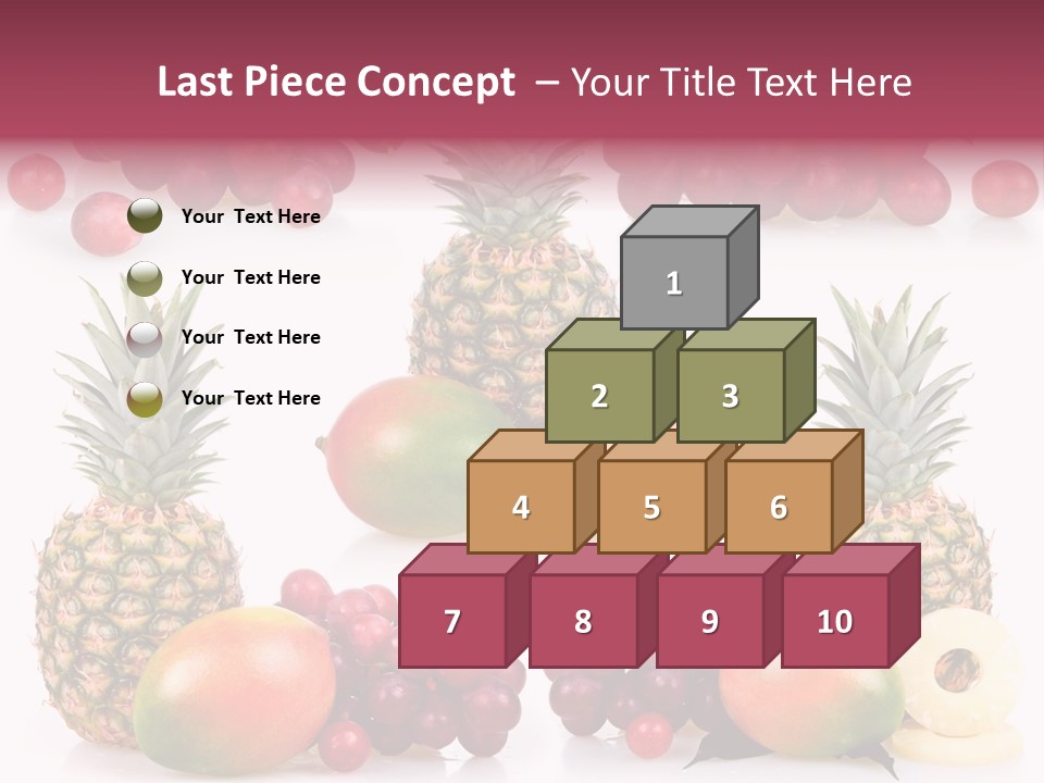 Gourmet Yellow Part PowerPoint Template