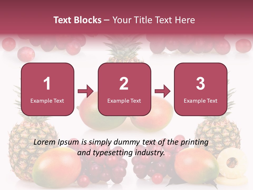 Gourmet Yellow Part PowerPoint Template