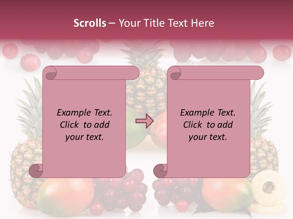 Gourmet Yellow Part PowerPoint Template