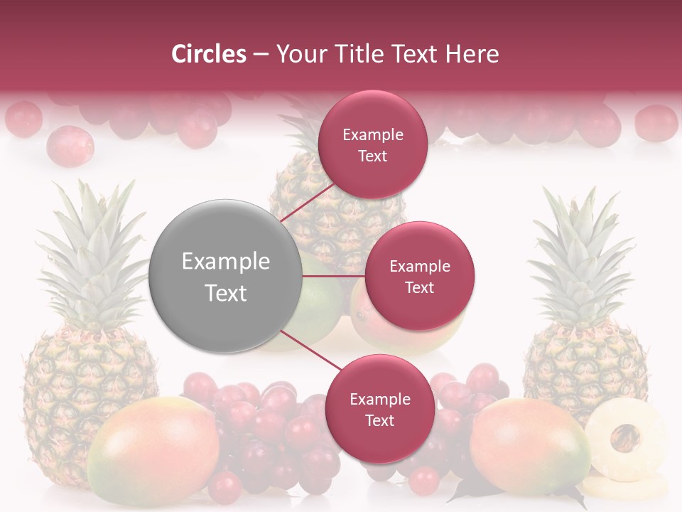 Gourmet Yellow Part PowerPoint Template