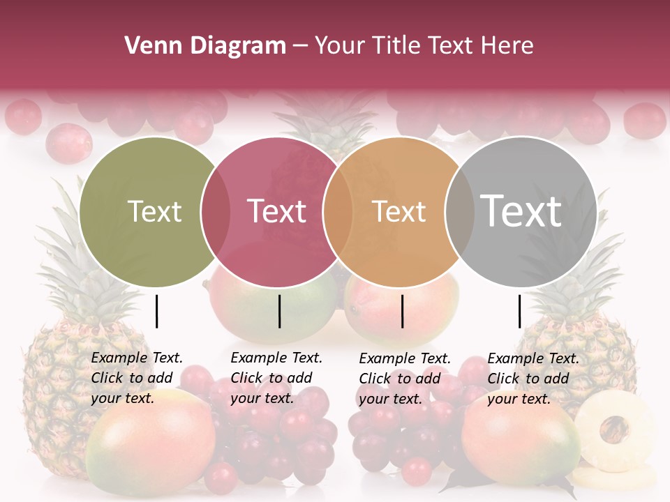 Gourmet Yellow Part PowerPoint Template