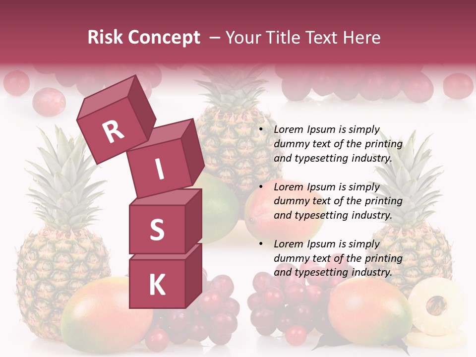 Gourmet Yellow Part PowerPoint Template