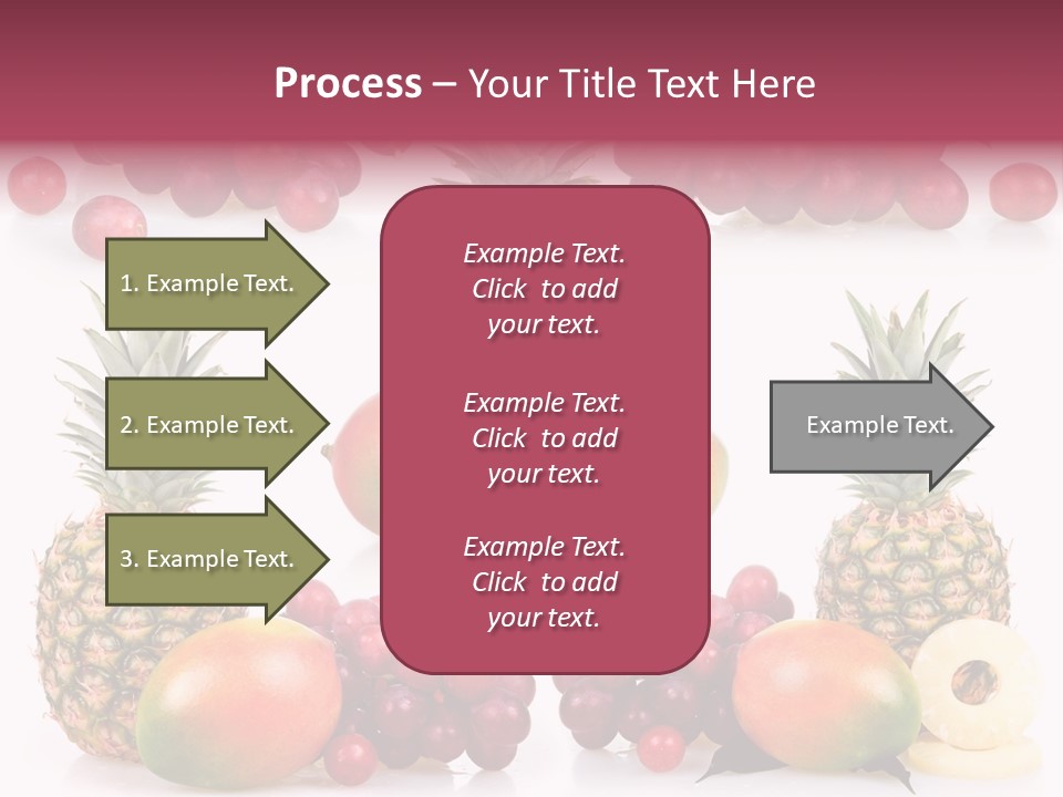 Gourmet Yellow Part PowerPoint Template