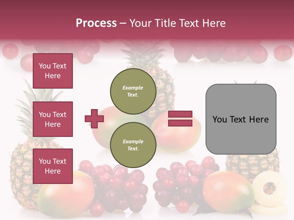 Gourmet Yellow Part PowerPoint Template