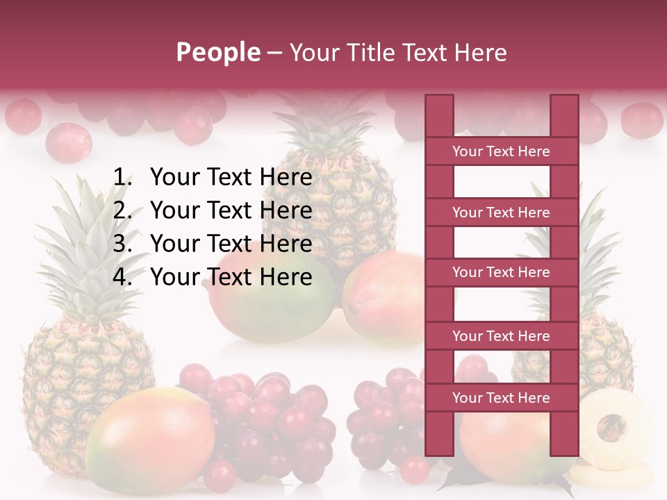 Gourmet Yellow Part PowerPoint Template