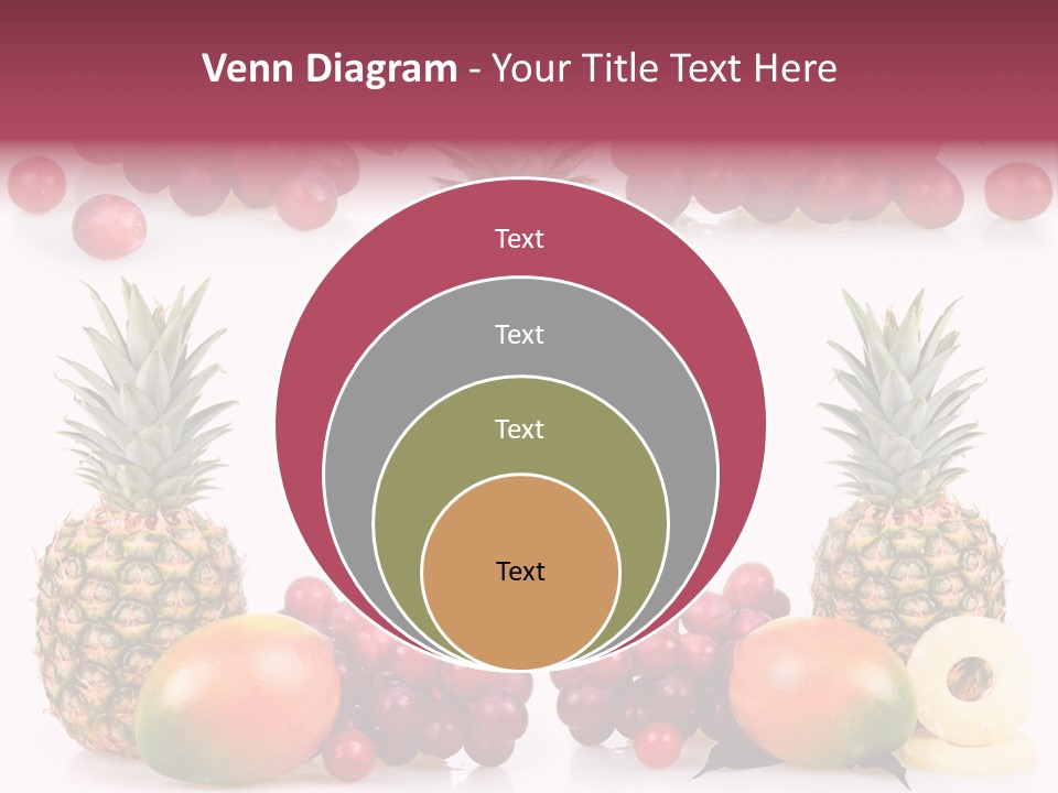 Gourmet Yellow Part PowerPoint Template