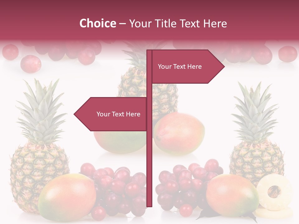 Gourmet Yellow Part PowerPoint Template