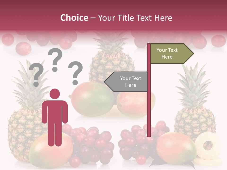 Gourmet Yellow Part PowerPoint Template