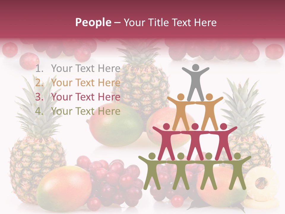 Gourmet Yellow Part PowerPoint Template