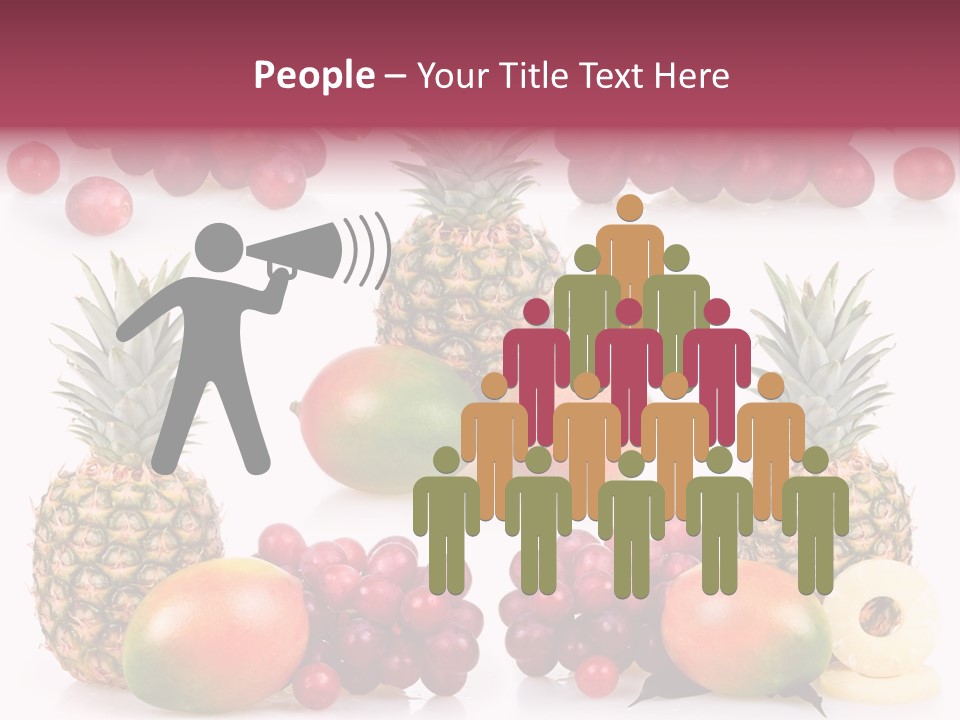 Gourmet Yellow Part PowerPoint Template