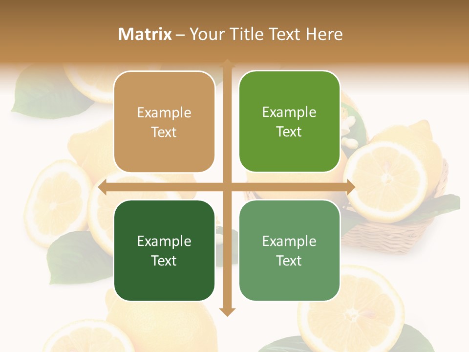 Green Lime Seed PowerPoint Template