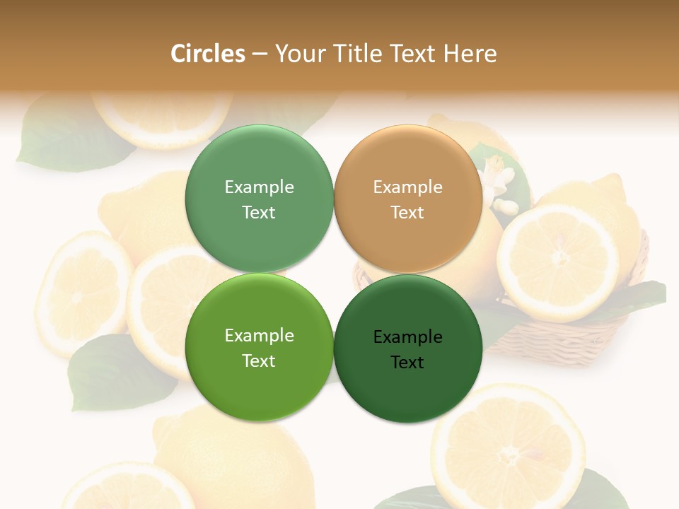 Green Lime Seed PowerPoint Template