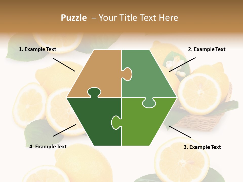 Green Lime Seed PowerPoint Template