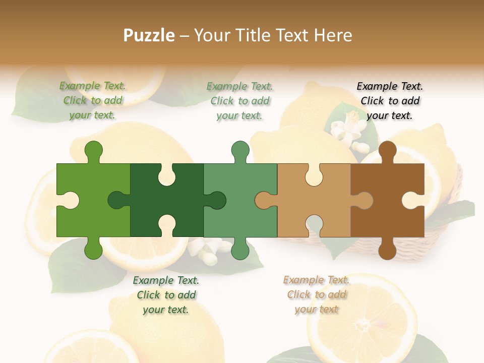 Green Lime Seed PowerPoint Template