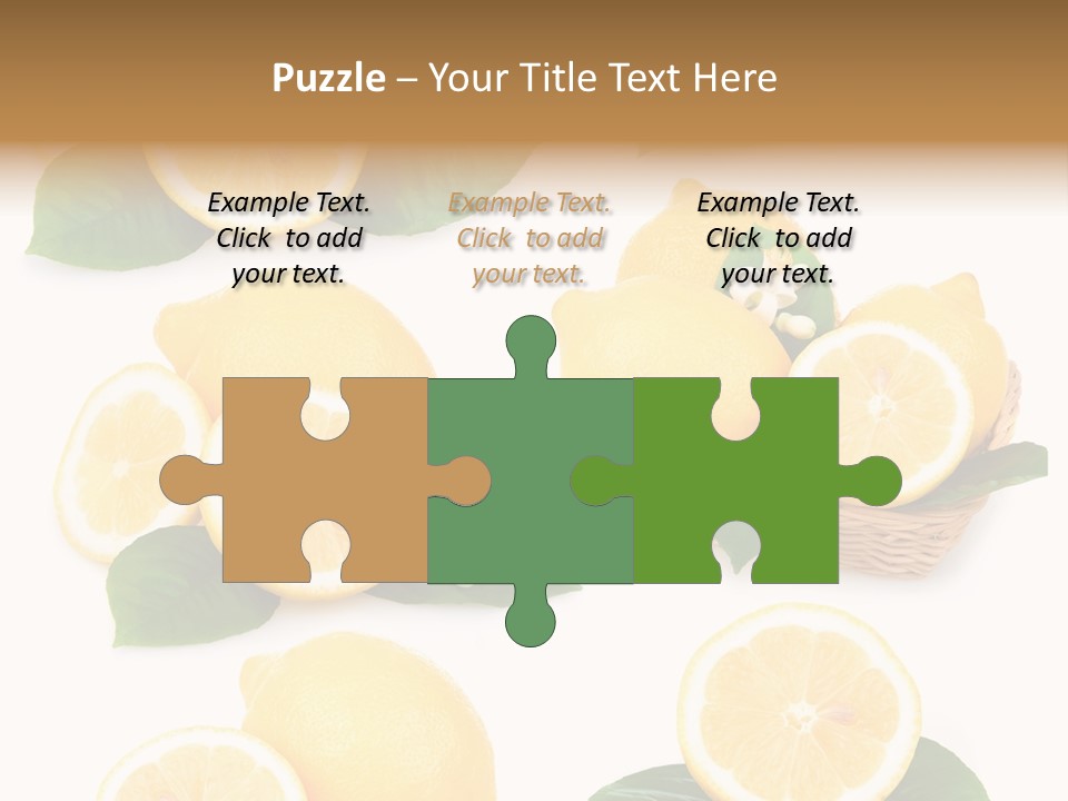 Green Lime Seed PowerPoint Template